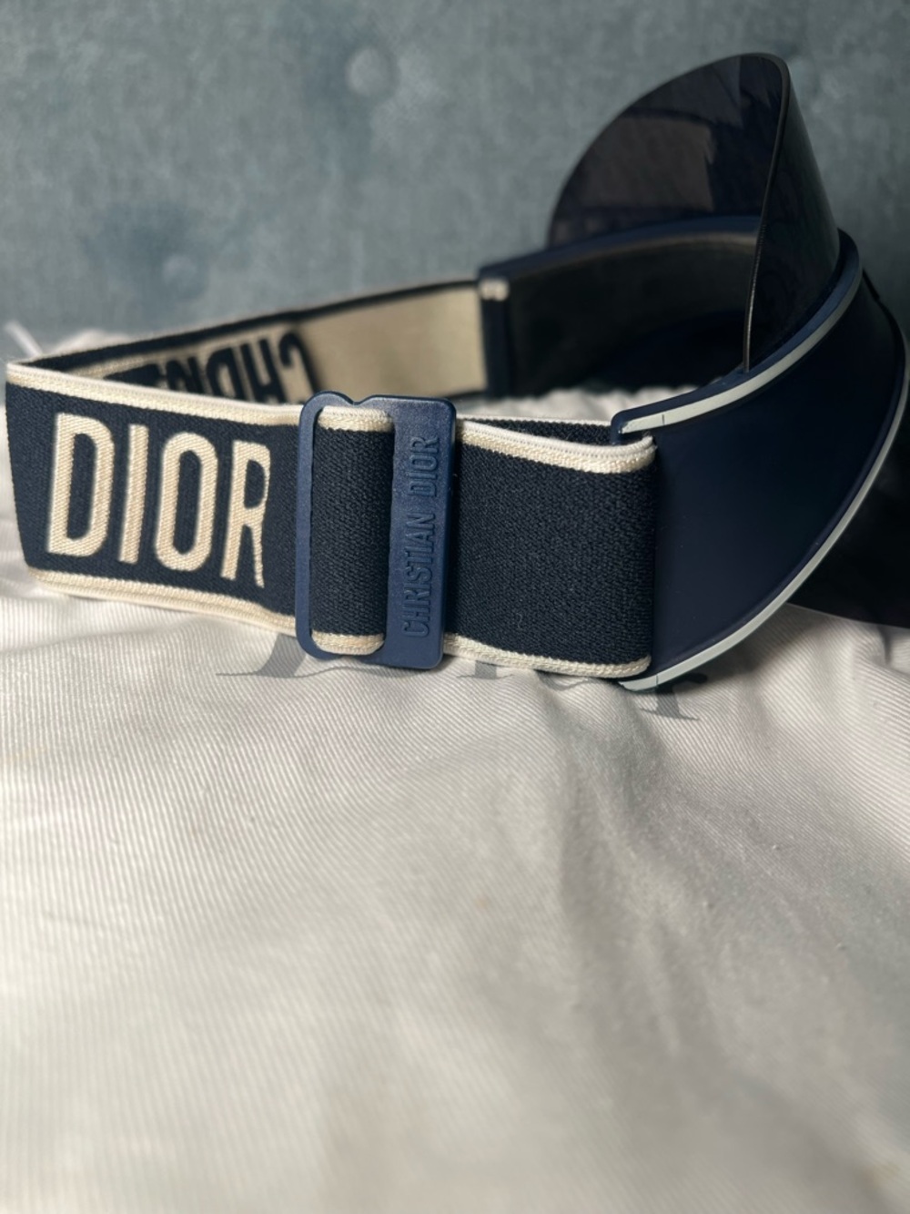 Dior UNISEX DiorClub V1U DiorOblique Visor - Picture 6 of 12